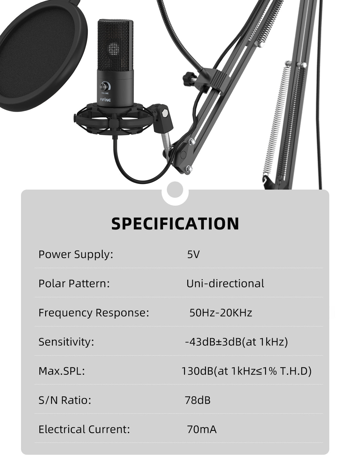 Audio-Studio KIT Micrófono