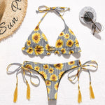 Bikini tropicales Push-up