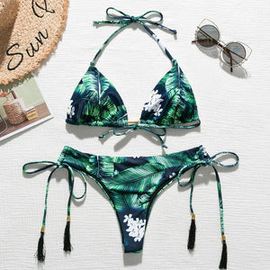 Bikini tropicales Push-up